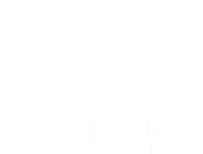 Caffeinated And Vaccinated Women's T-Shirt